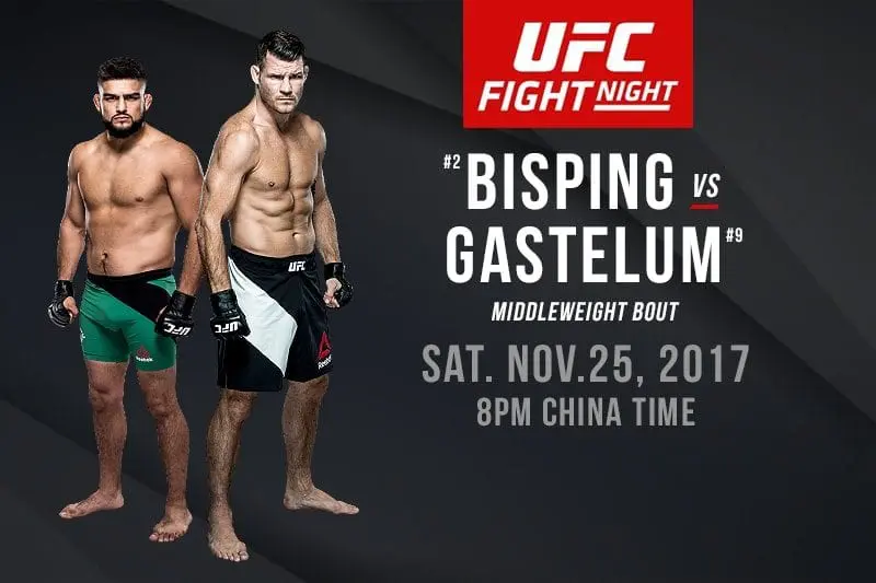 Bisping vs. Gastelum odds and free tips – UFC Shanghai