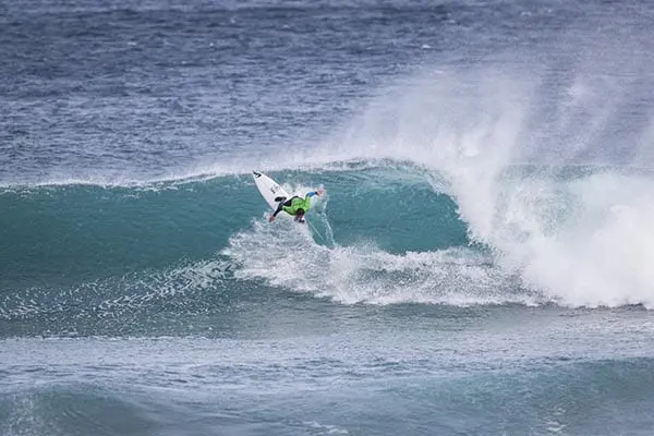 World Surf League: Pro Zauratz is underway in gloomy conditions