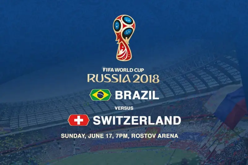 Brazil winning margin betting vs. Switzerland – 2018 World Cup tips