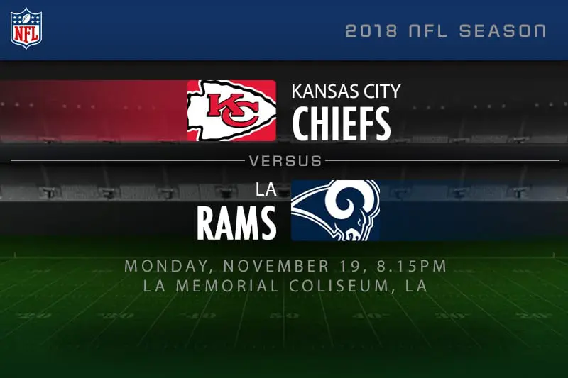 Kansas City Chiefs vs. LA Rams NFL spread tips & best Monday odds
