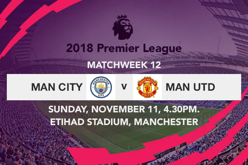 Manchester Derby scoring odds, double chance tips – 2018/19 EPL bets