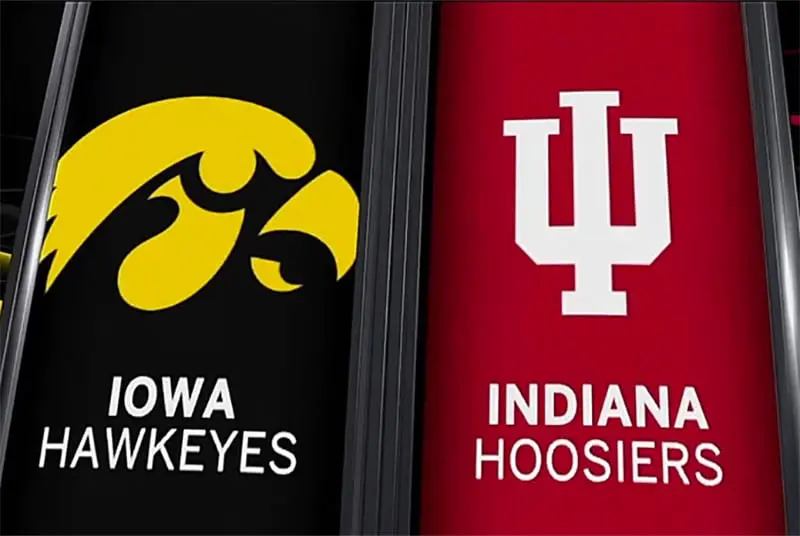 Iowa Hawkeyes vs. Indiana Hoosiers NCAA betting analysis, odds & tips