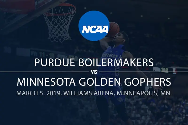 Purdue Boilermakers vs. Minnesota Golden Gophers NCAA odds and tips