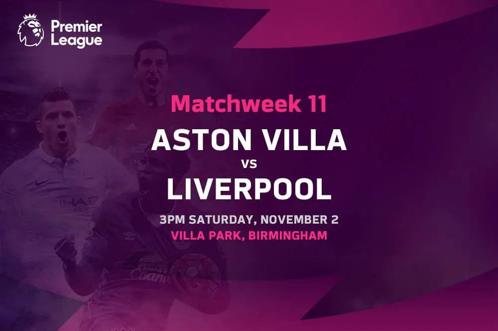 Aston Villa vs Liverpool betting tips, odds and predictions Aston Villa vs Liverpool EPL betting preview