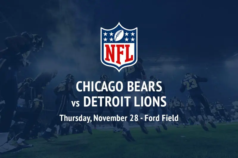 Chicago Bears vs Detroit Lions betting picks and predictions Chicago Bears @ Detroit Lions NFL preview, odds and best bets