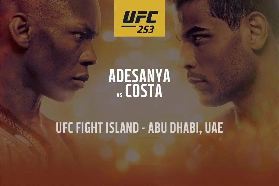 UFC 253 Adesanya vs Costa betting tips & odds