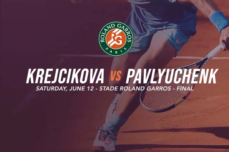 Krejcikova v Pavlyuchenkova betting predictions, French Open Final 12/6