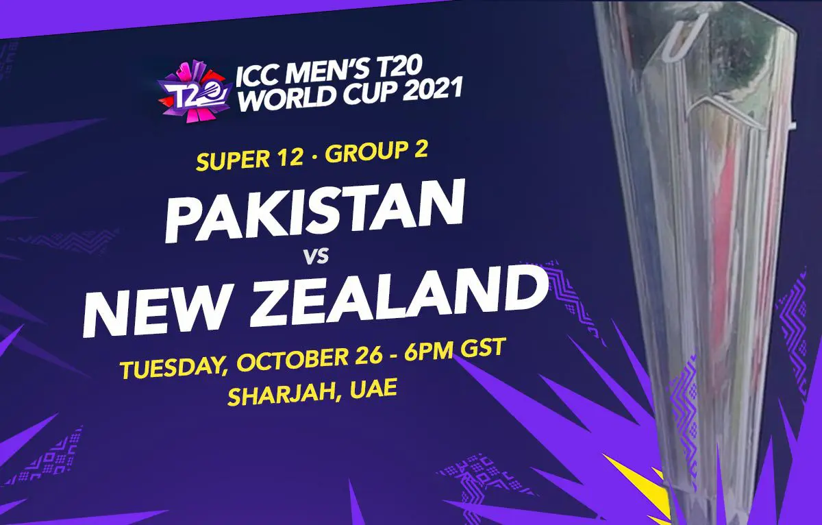 Pakistan vs NZ T20 World Cup betting tips & odds – 26/10/2021