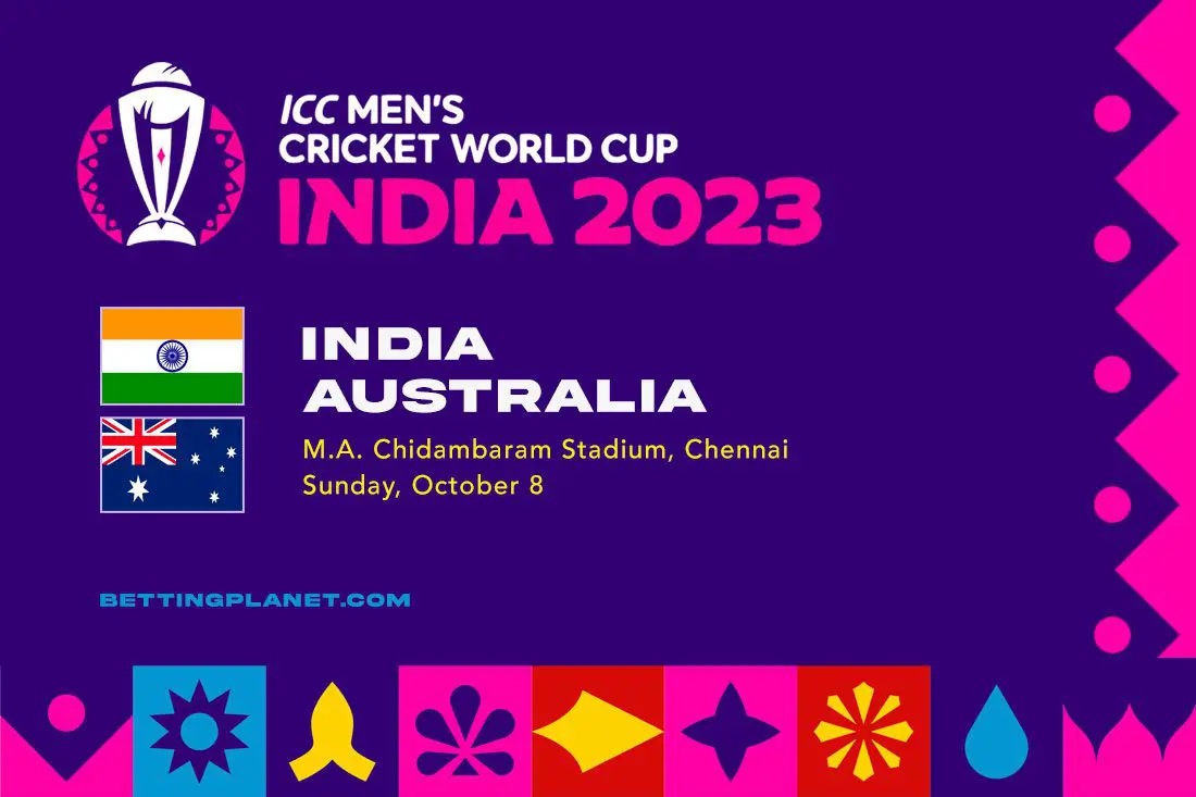 India vs Australia betting predictions – Cricket World Cup 2023