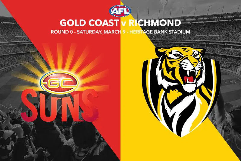 Gold Coast Suns v Richmond Tigers AFL tips & odds | March 9, 2024