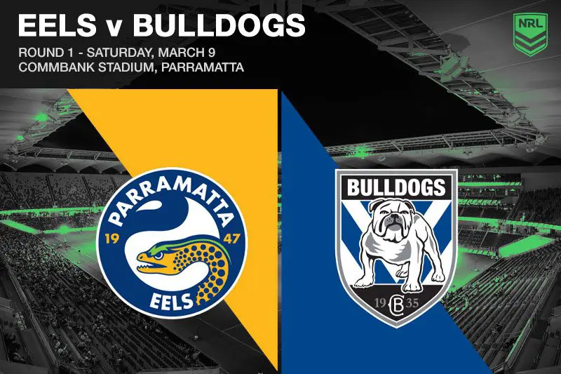 Parramatta Eels v Canterbury Bulldogs NRL betting tips | Round 1