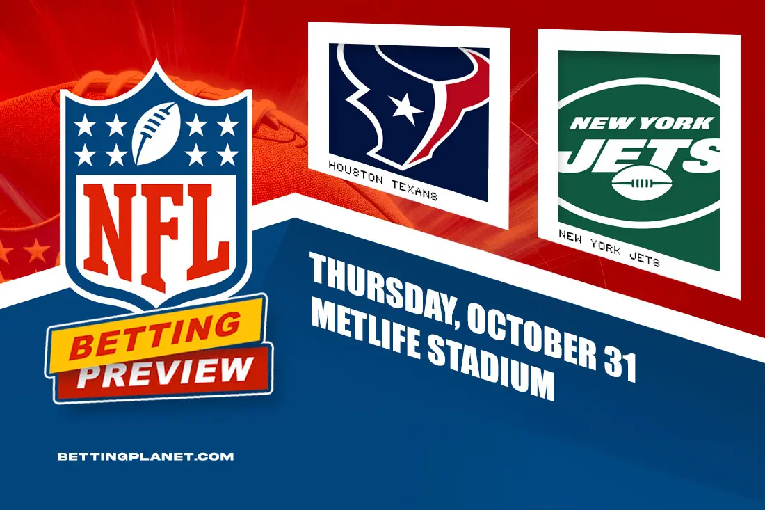 Texans @ Jets NFL Thursday betting picks & predictions | Week 9