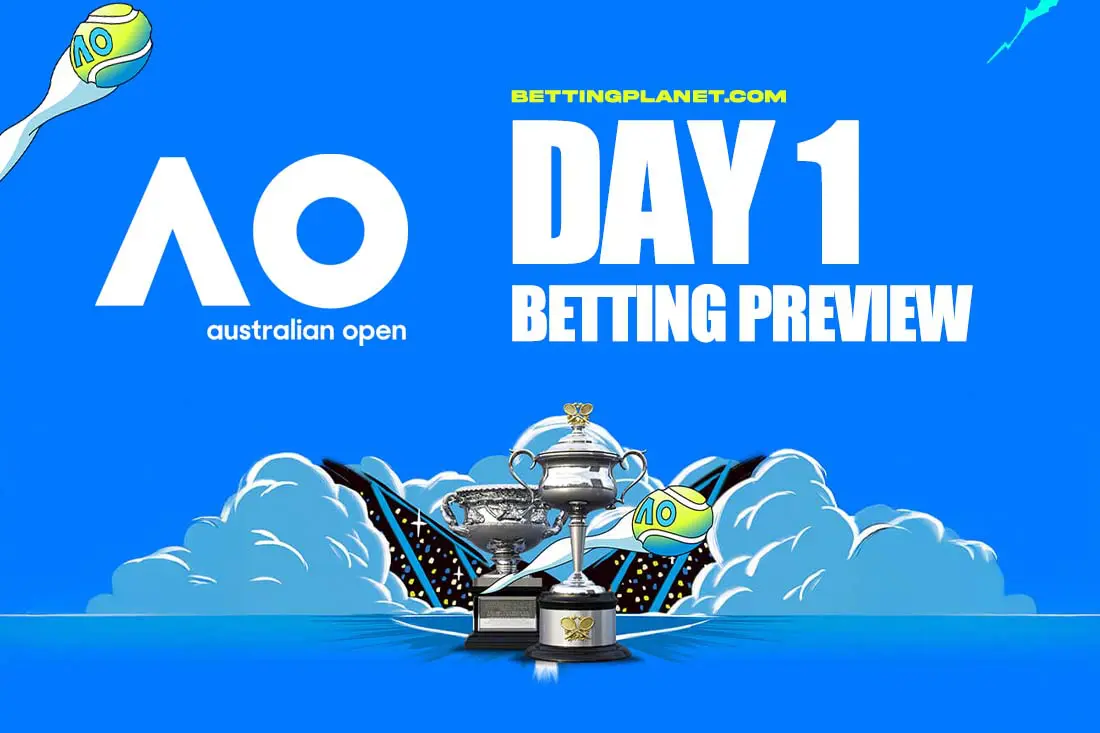 Australian Open Day 1: Best bets & predictions | January 12, 2025